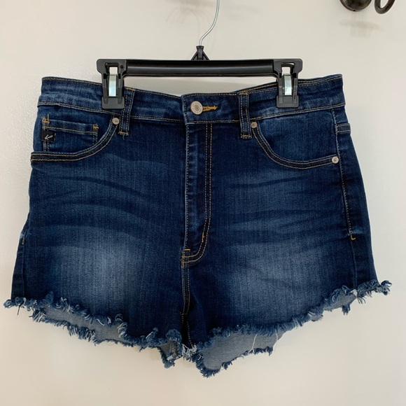 Denim Cut-Off Shorts - Picture 1 of 3